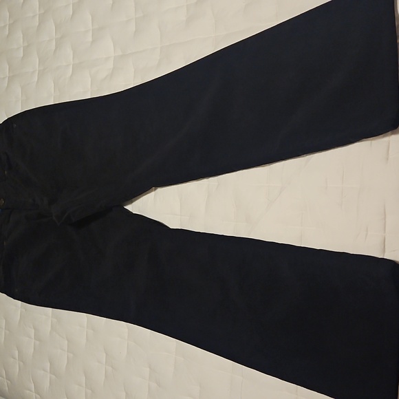 NWT J. McLaughlin Black Lenni Velvet Kick Flare Pants: Black: Size- 10 - Picture 9 of 13